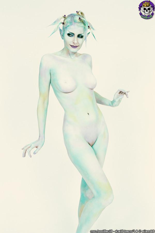 15P Sexy creative fantasy Fairy art nudes