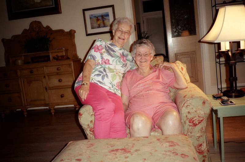12P very old grannies showing off their goodies