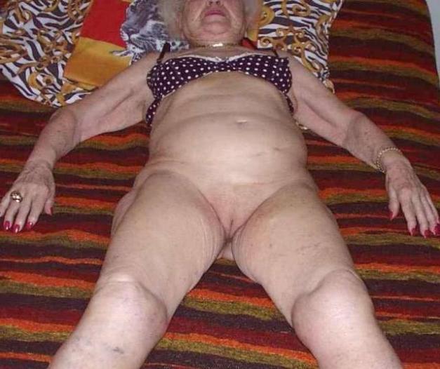 12P very old grannies showing off their goodies