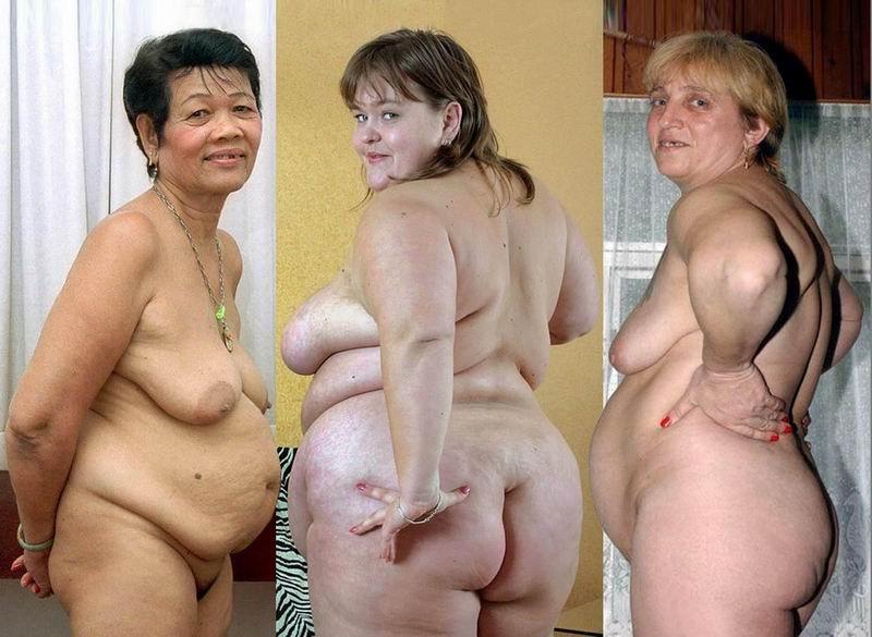 11P old grannies showing off their goodies