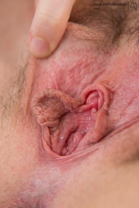 16P Lotte gently massages her pink anus