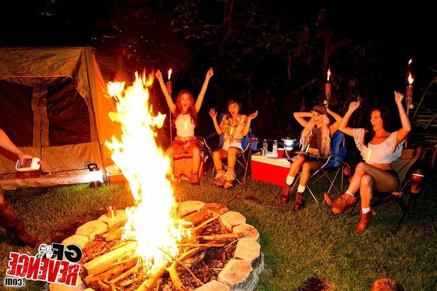 12P Summer camp orgy with naughty teens