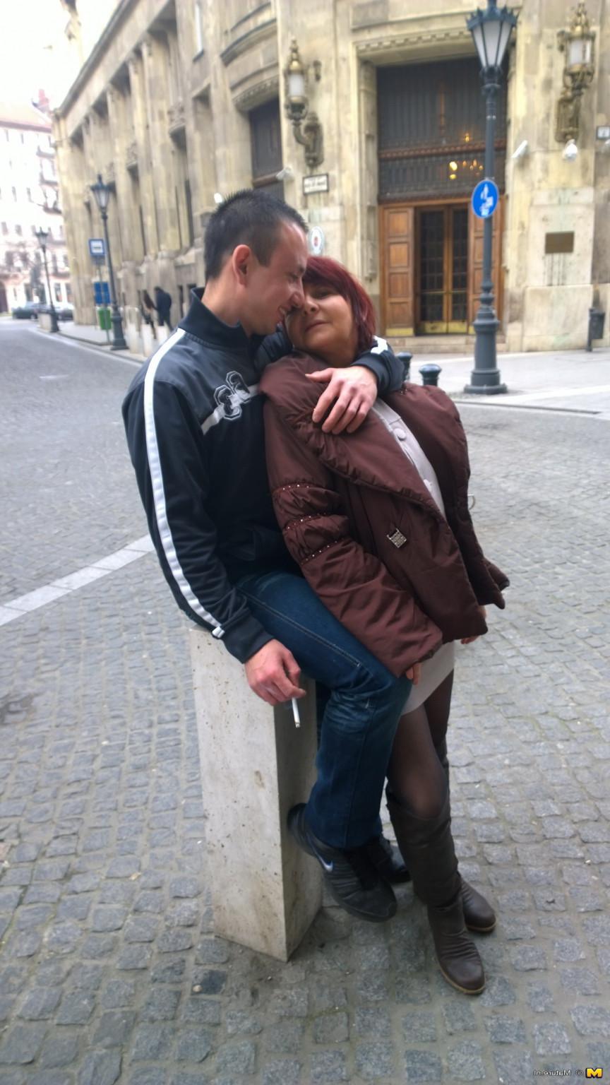 16P Horny housewife enjoying a hard teen cock