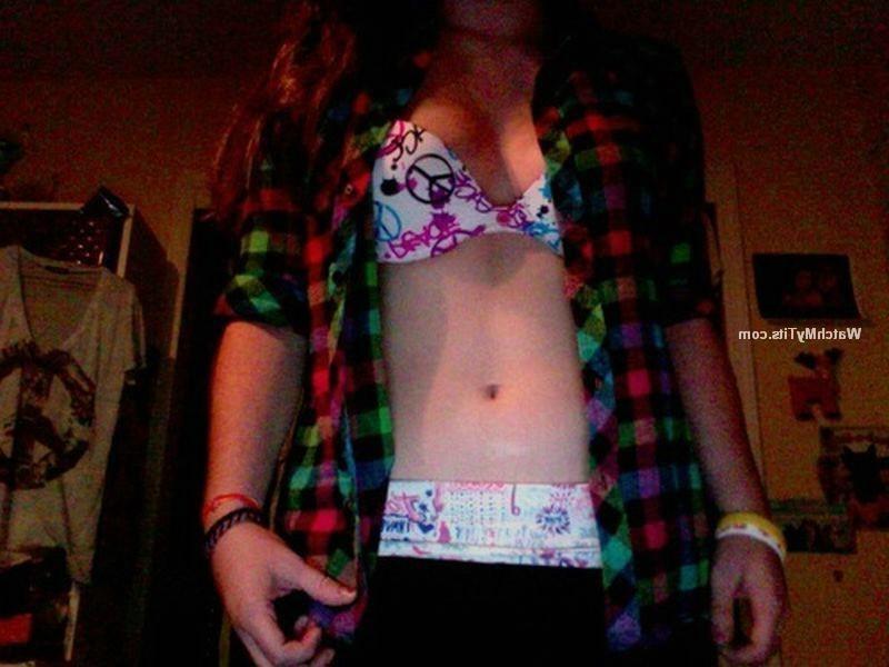 16P Big titty girlfriend nude selfie pics from Watch My Tits