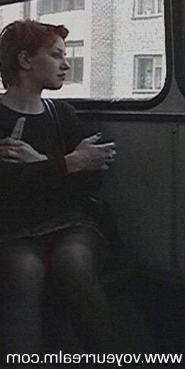 15P Upskirt hidden voyeur shots taken in the bus