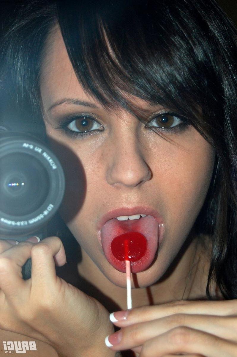 15P Big boobie amateur selfshots in mirror