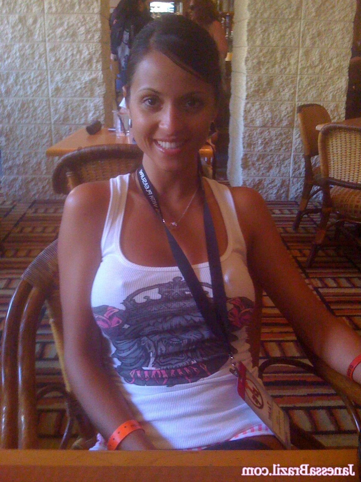 16P Busty Brazilian babe drunk partying