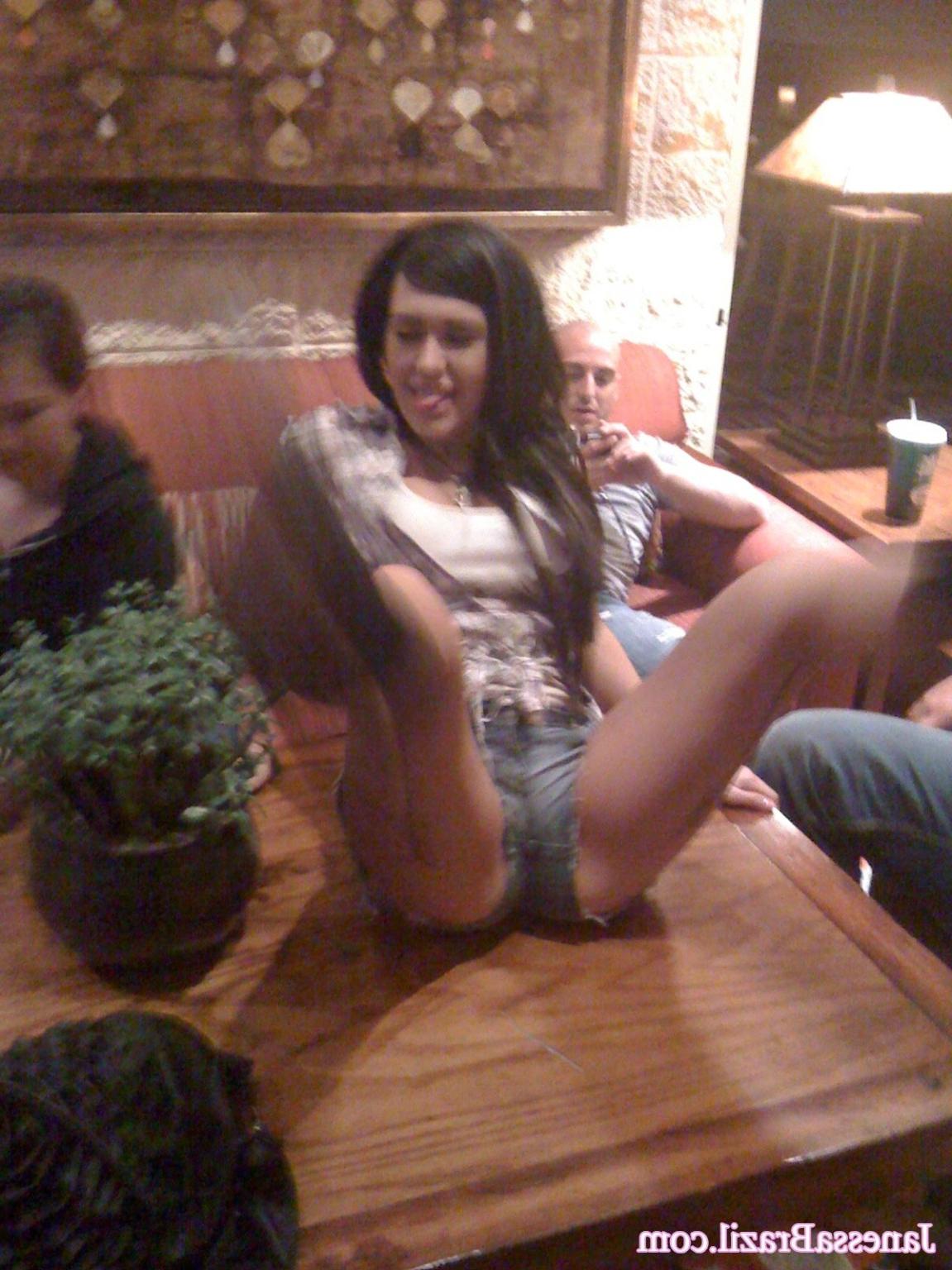 16P Busty Brazilian babe drunk partying
