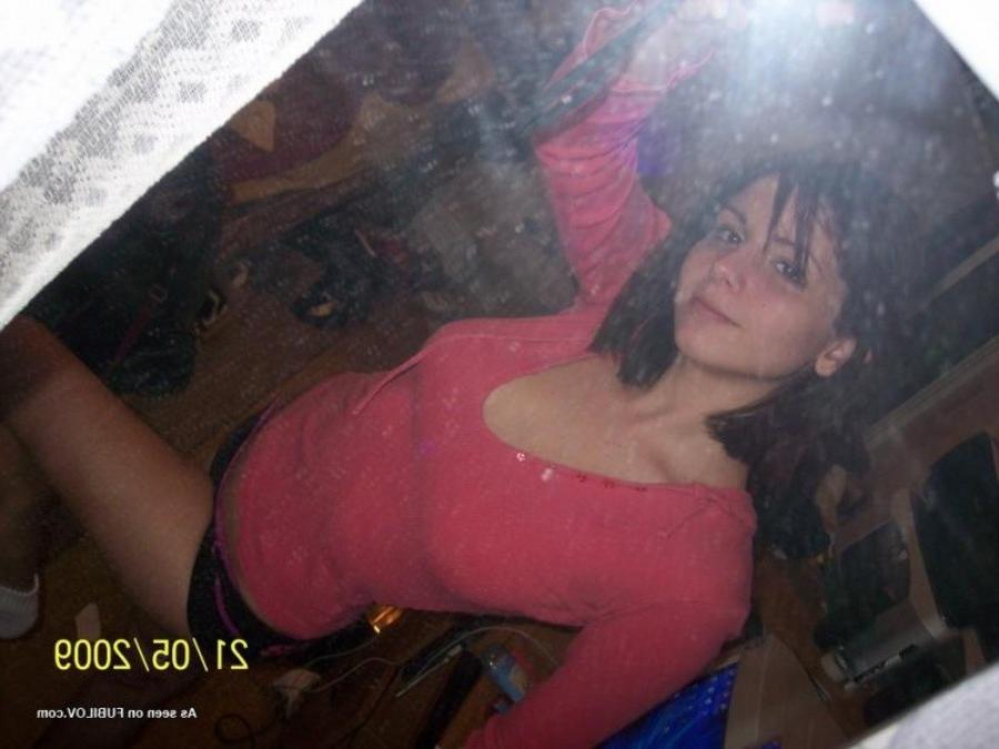 9P Collection of a sexy gorgeous babe flashing her hot breasts