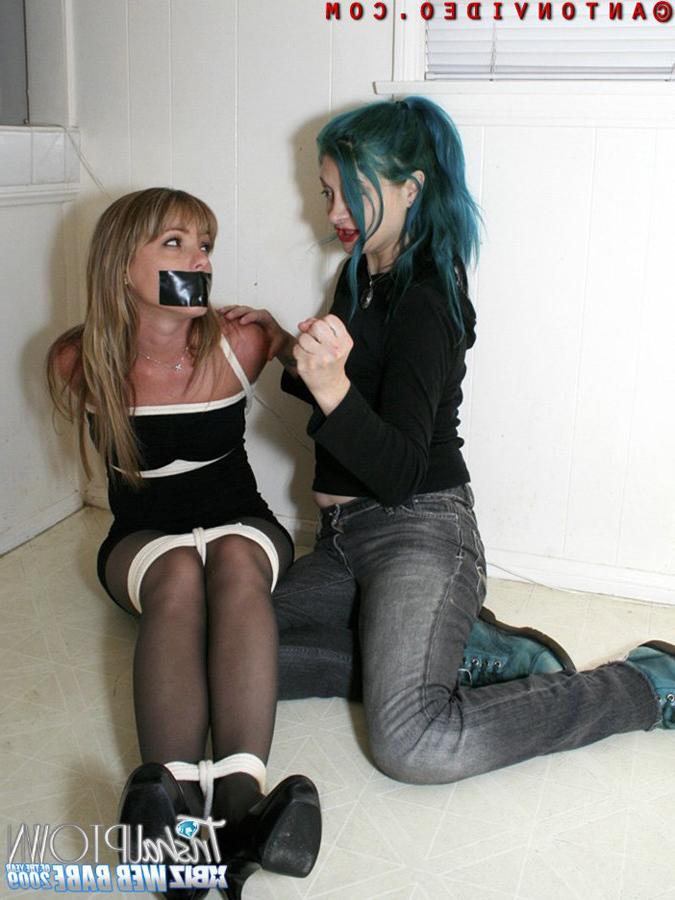 12P TRISHA UPTOWN IS TIED UP AND TAKEN HOSTAGE