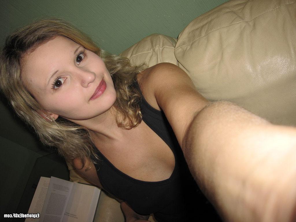 15P Sexy blonde teen ready for cock
