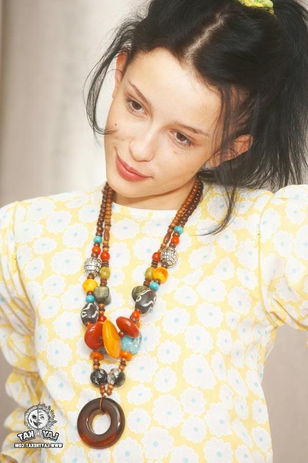 15P Gorgeous black haired young sweetie