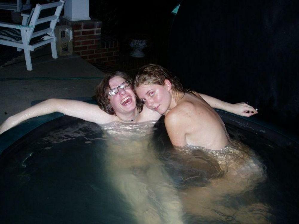 15P Teen lesbian gfs are licking and kissing  11