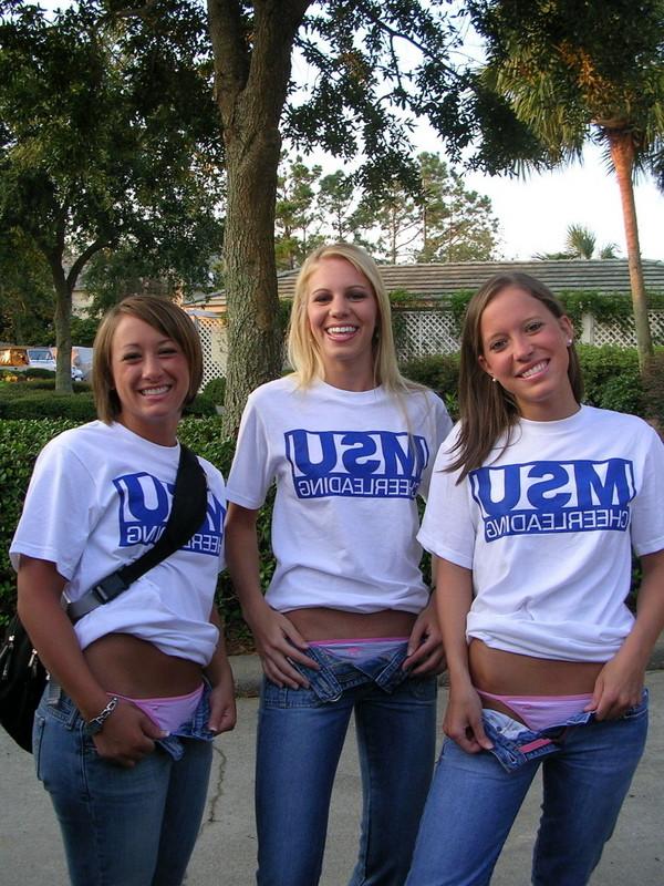 15P My private pictures with the models and cheerleaders