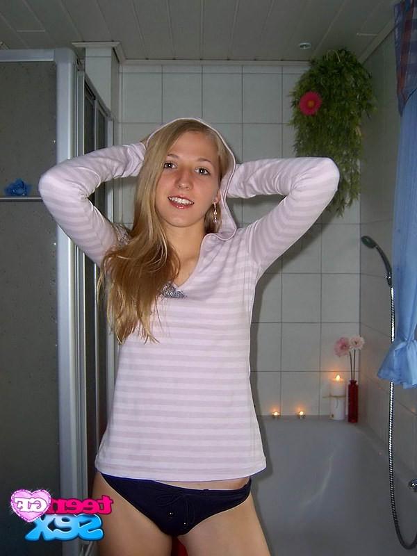 12P Long haired doll in nothing but girlfriend panty