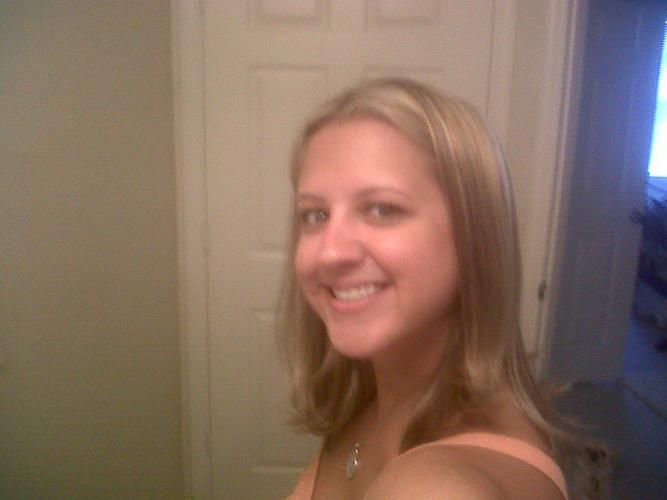 10P Amateur blonde girl taking pics her tits of herself in the bathroom