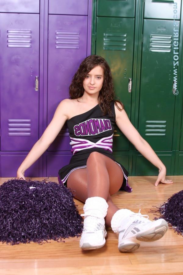 15P kristal-cheerleader-shiny-pantyhose