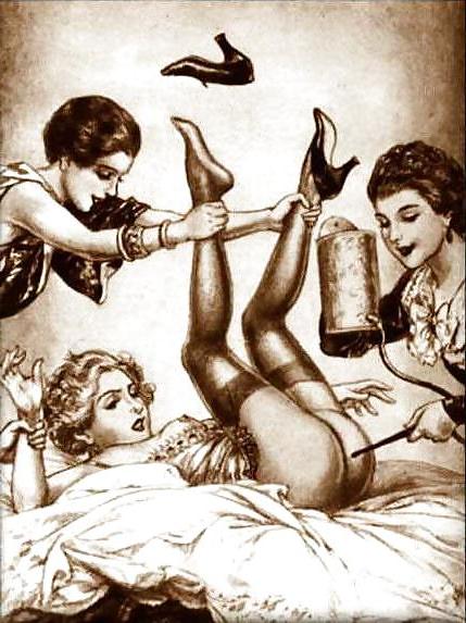 25P Thematic Drawn Porn Art 3 - Enema 1