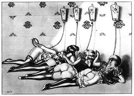 25P Thematic Drawn Porn Art 3 - Enema 1