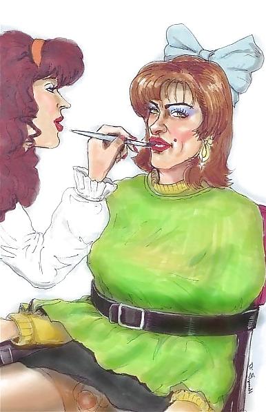 25P Sissy Pantyhose Art