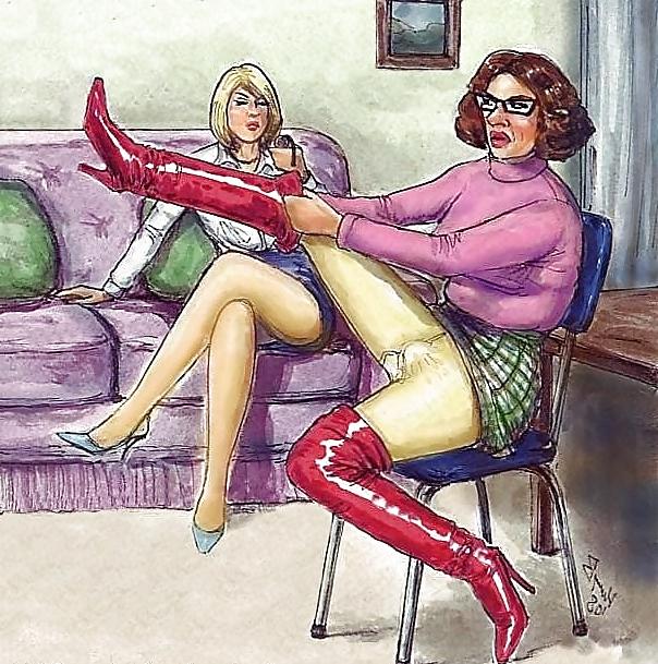 25P Sissy Pantyhose Art