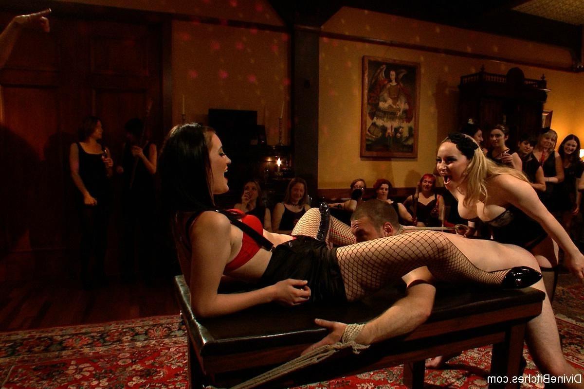 24P 40 women gangbang slaveboy for Bobbi Starr's birthday!