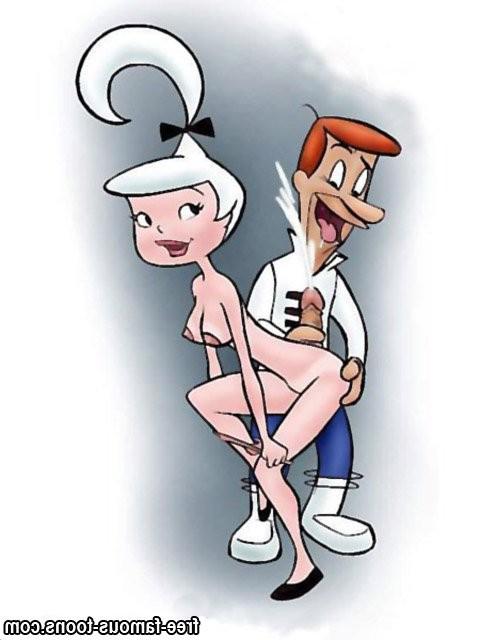 10P Famous toons Jetsons wild orgy