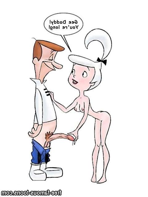 10P Famous toons Jetsons wild orgy