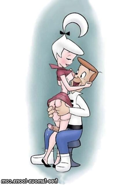 10P Famous toons Jetsons wild orgy