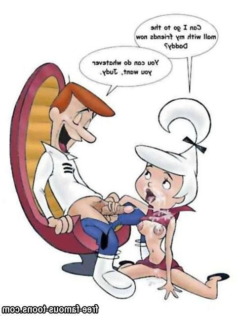 10P Famous toons Jetsons wild orgy