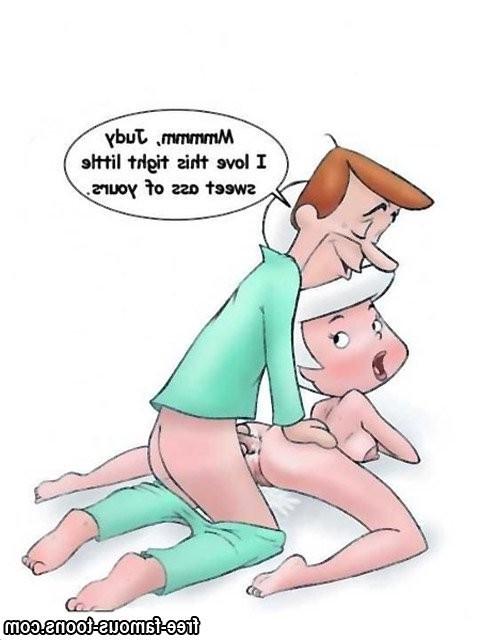 10P Famous toons Jetsons wild orgy