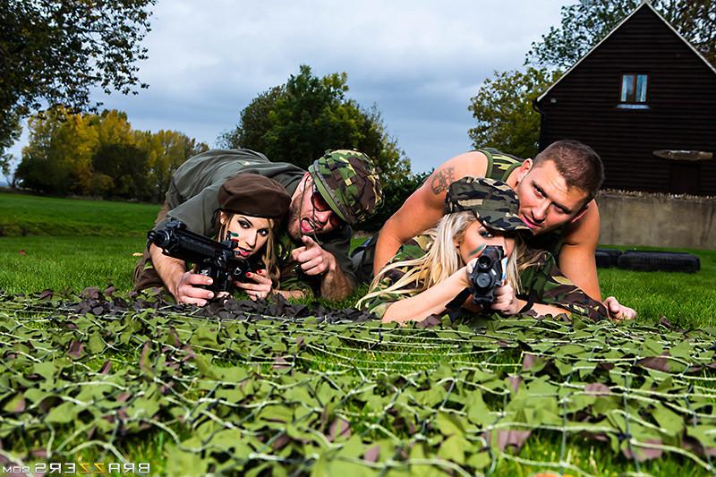 15P Army girls trained to take the biggest cocks in asses