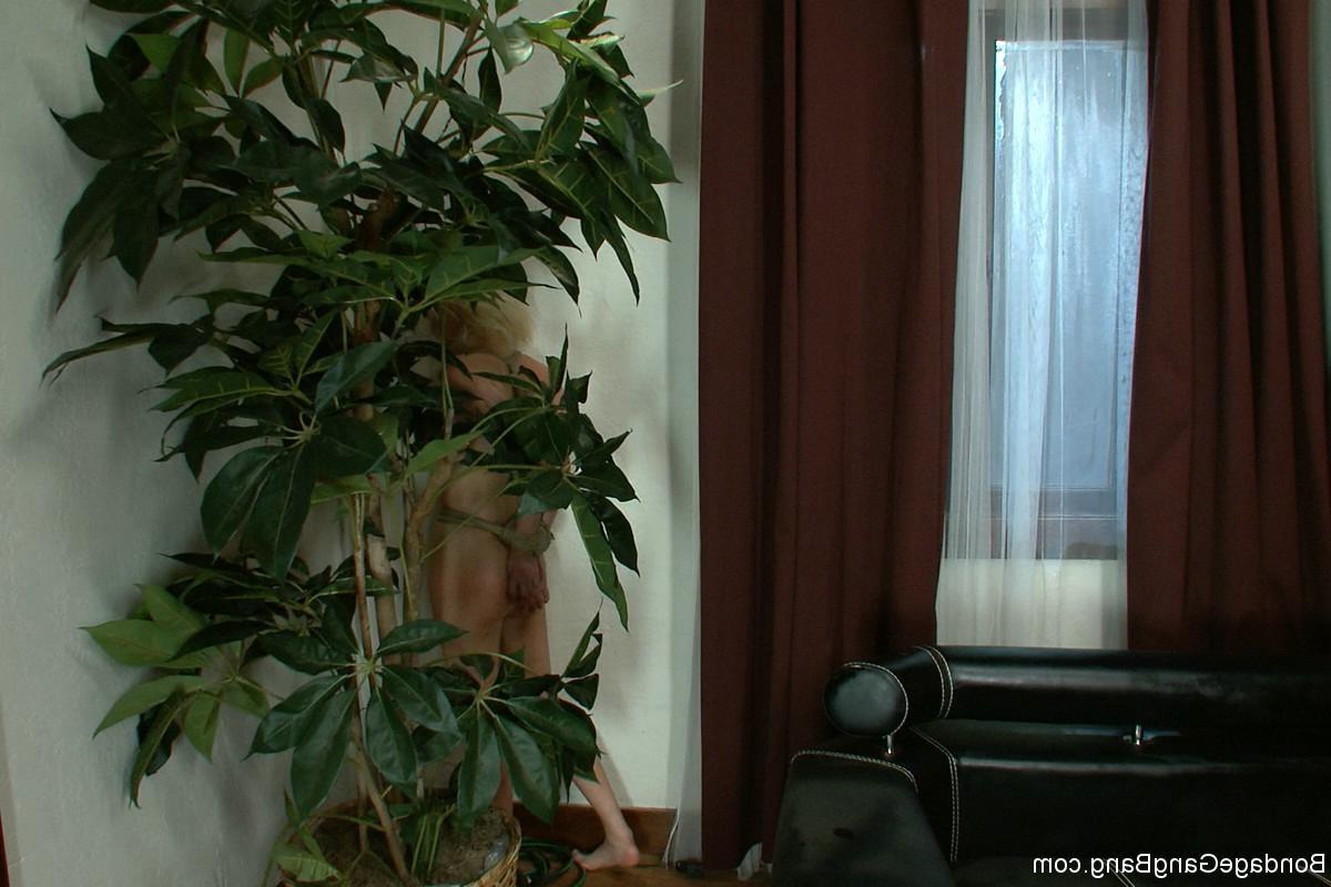 24P Sexy babe gets tied up, punished and fucked by group of guys