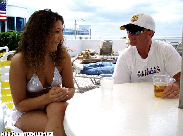 15P Curly brunette shows me her small pussy and hot asss