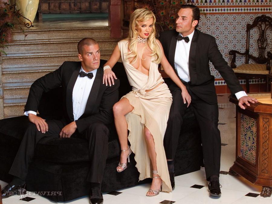 15P glamour threesome