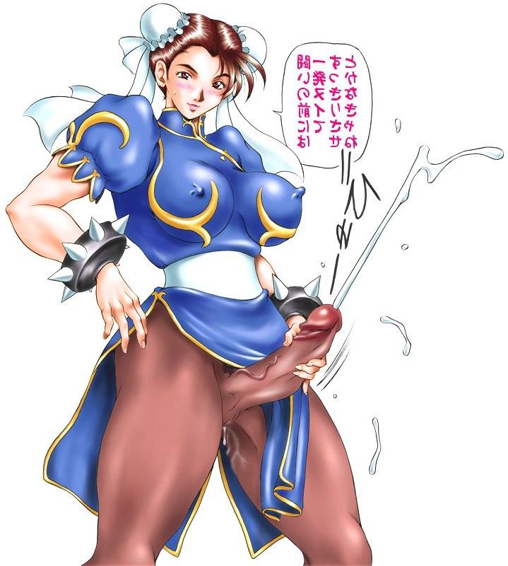10P Dickgirl Chun Li nude