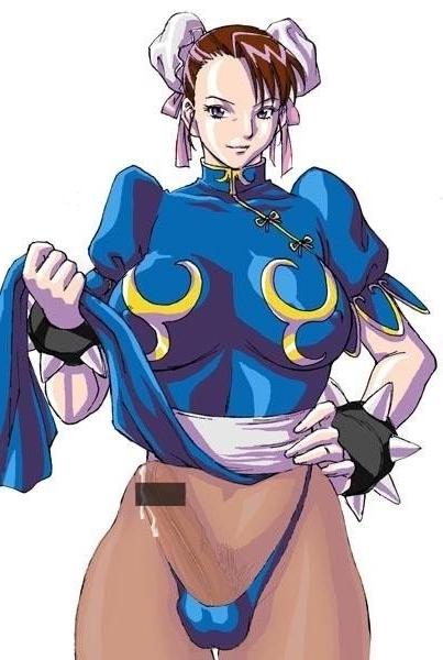 10P Dickgirl Chun Li nude
