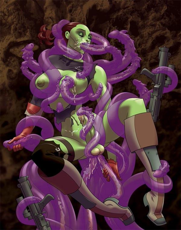 15P Tentacle futanari porn
