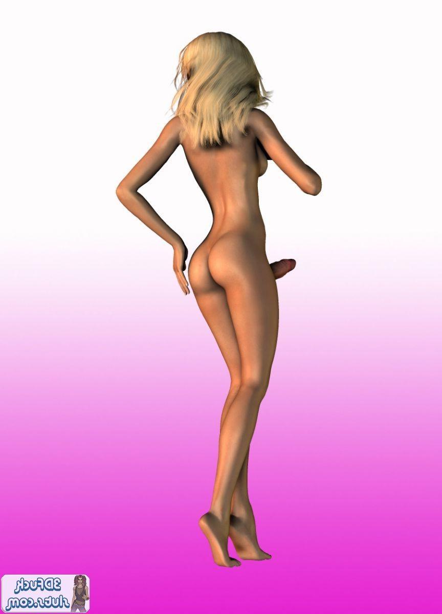 16P 3D toon dickgirl naked
