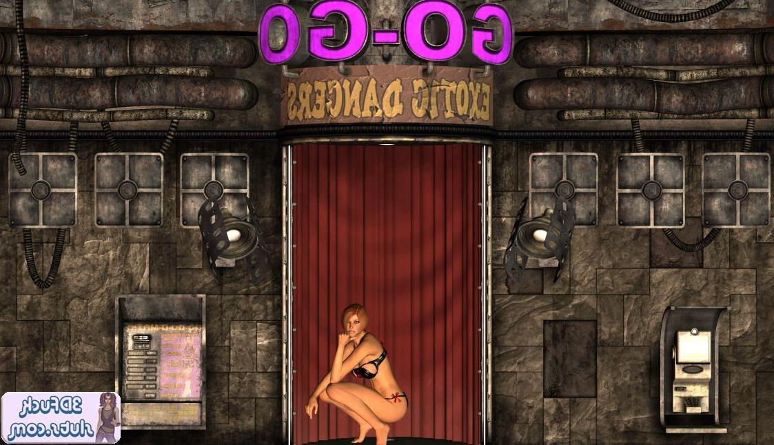16P 3D toon gogo dancer