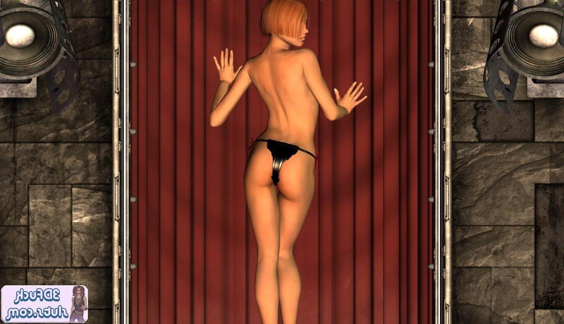 16P 3D toon gogo dancer
