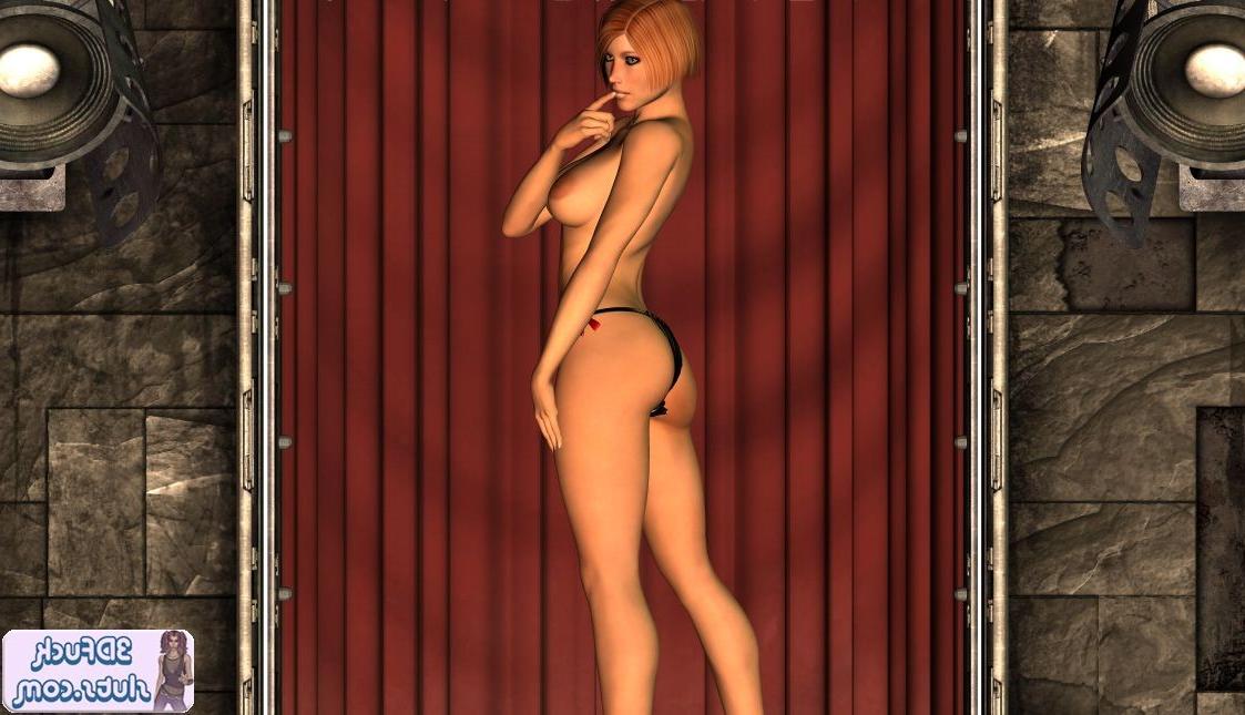 16P 3D toon gogo dancer