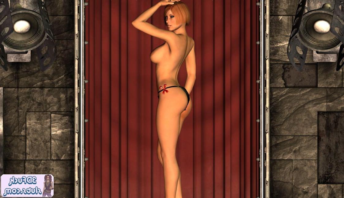16P 3D toon gogo dancer