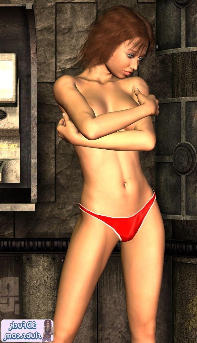 16P 3D toon babe naked
