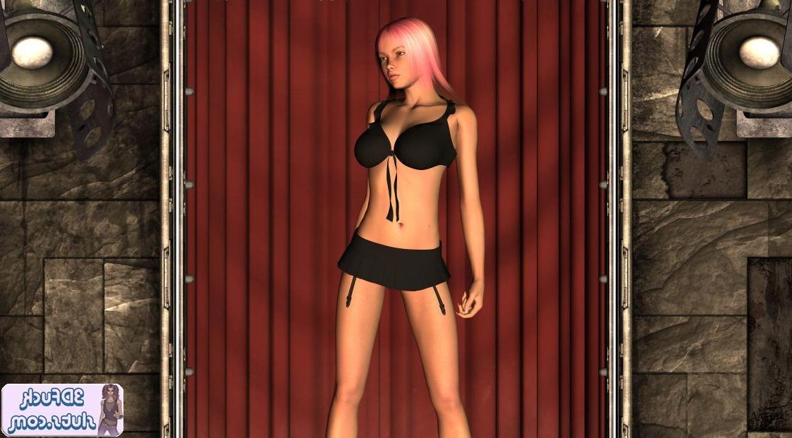 16P 3D toon stripper