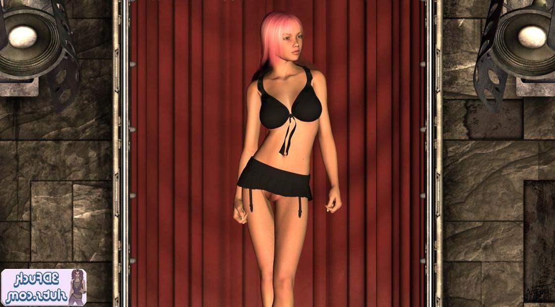 16P 3D toon stripper