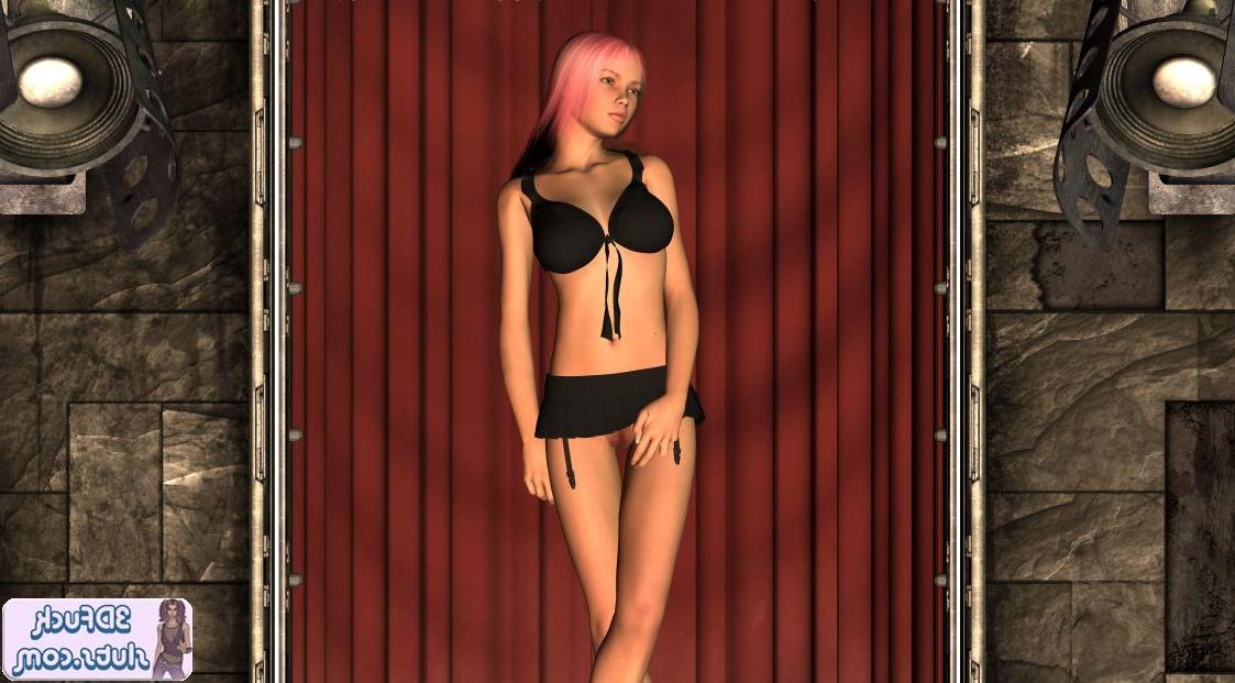 16P 3D toon stripper
