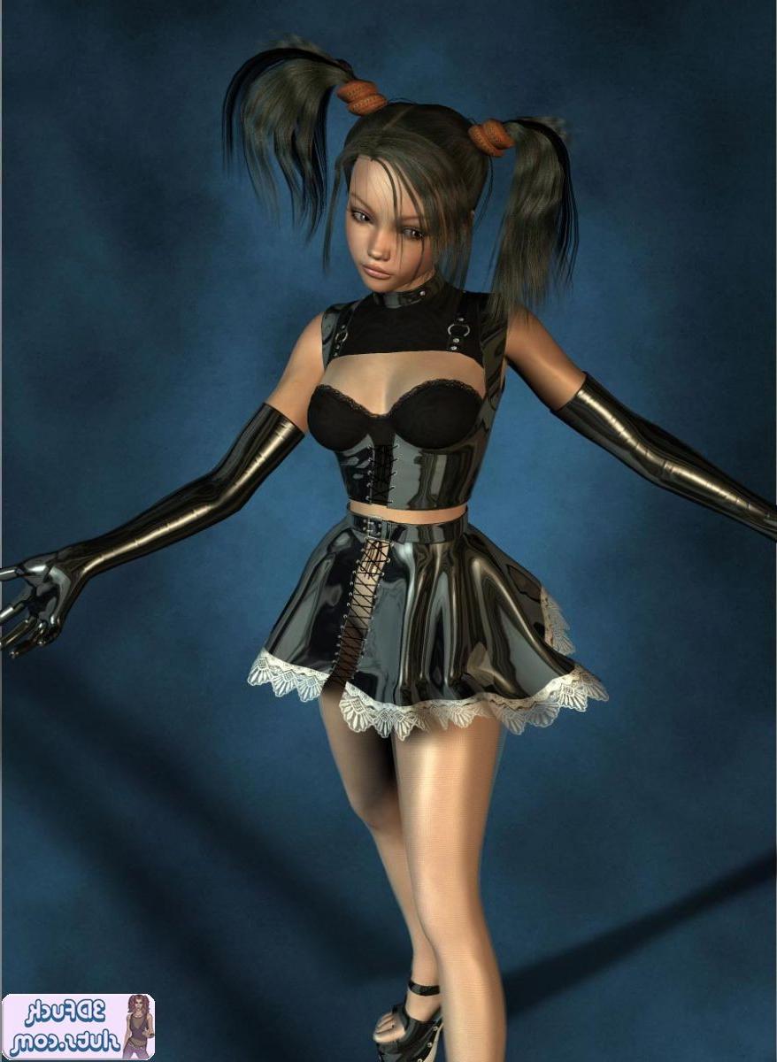 16P SExy 3d toon maid
