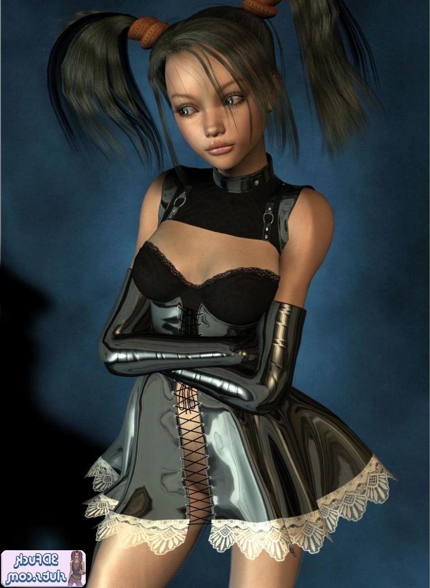 16P SExy 3d toon maid