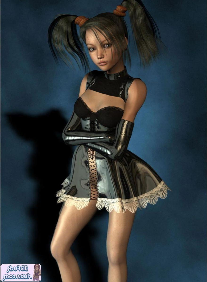 16P SExy 3d toon maid
